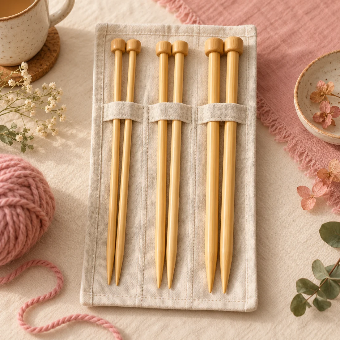 Knitting needles — illustrative product photograph