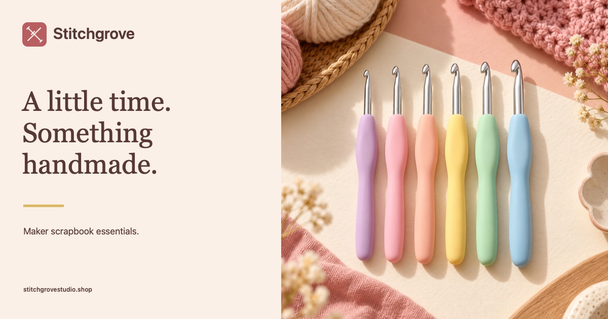Stitchgrove — A little time. Something handmade.